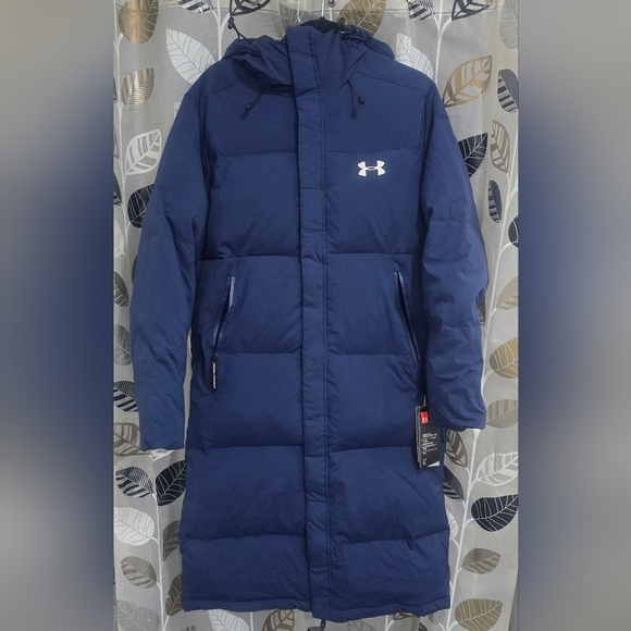 Under Armour men's blue jacket size large new - Picture 1 of 9